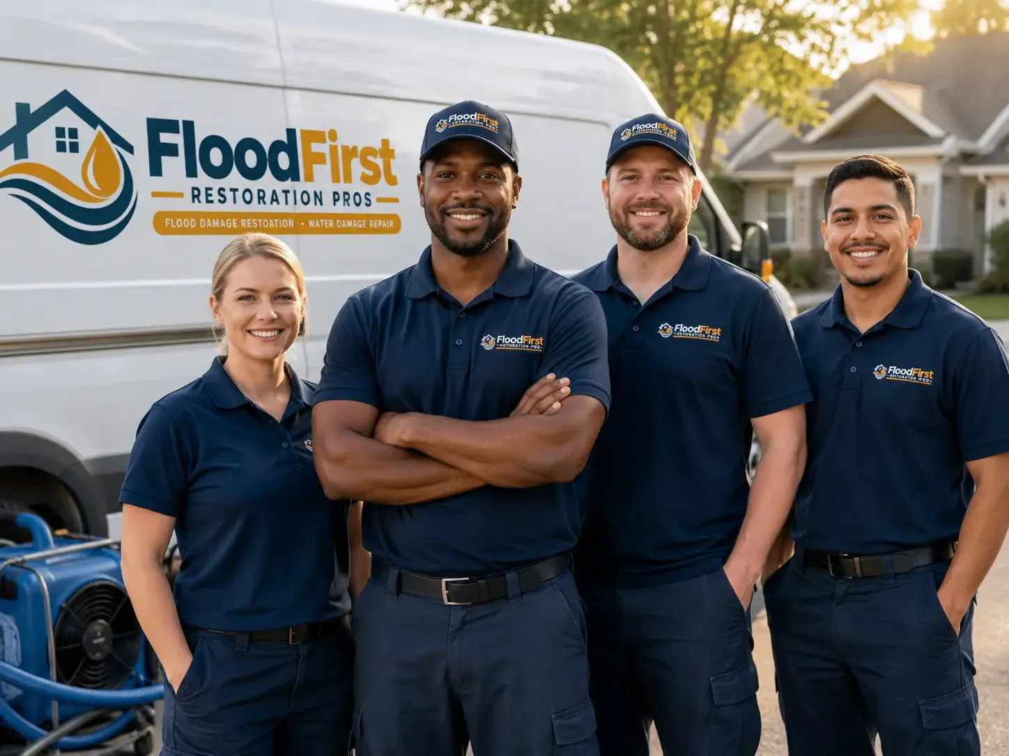 Flood Damage Restoration company in Romayor, TX